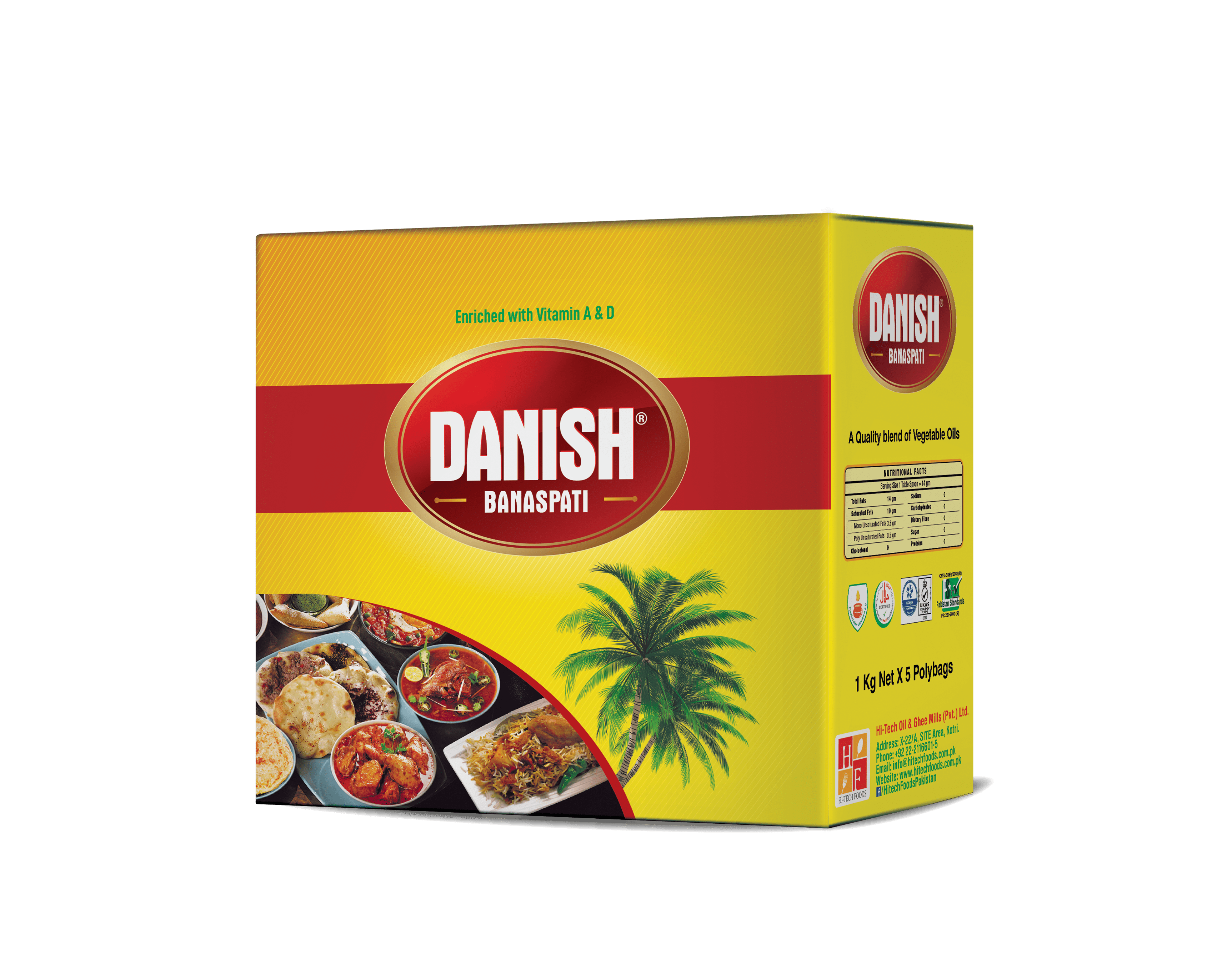 Danish Banaspati Carton 1x5